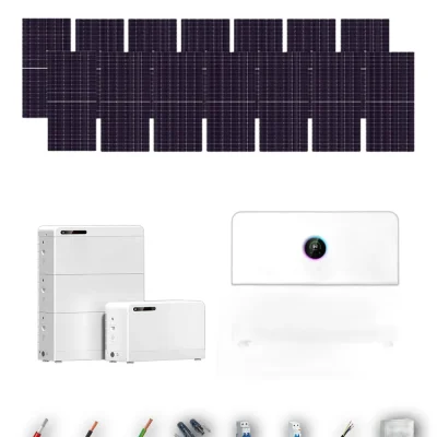 [TRINA630-RANGE-20260924] Kit Solar Autoconsumo GoodWe Trina Solar 630Wp N-Type Bifacial ESA EHA 8 kW 1 Batería GoodWe Lynx D G2 8,3 kWh 8.32 kWh Monofásico 14 Paneles - CuencaSolar