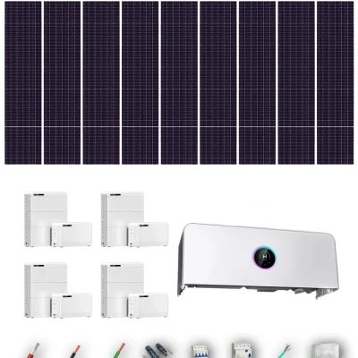 [TRINA630-RANGE-20260924] Kit Solar Autoconsumo GoodWe Trina Solar 630Wp N-Type Bifacial ESA ETA 25 kW 4 Baterías GoodWe Lynx D G2 8,3 kWh 33.28 kWh Trifásico 45 Paneles - CuencaSolar