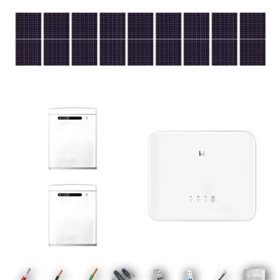 [TRINA630-RANGE-20260924] Kit Solar Autoconsumo GoodWe Trina Solar 630Wp N-Type Bifacial ES G2 5 kW 2 Baterías GoodWe Lynx U G3 10 kWh Monofásico 9 Paneles - CuencaSolar