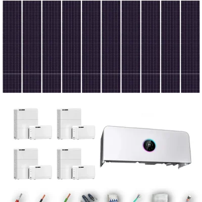 [TRINA630-RANGE-20260924] Kit Solar Autoconsumo GoodWe Trina Solar 630Wp N-Type Bifacial ESA ETA 29.999 kW 4 Baterías GoodWe Lynx D G2 8,3 kWh 33.28 kWh Trifásico 60 Paneles - CuencaSolar