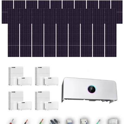 [TRINA630-RANGE-20260924] Kit Solar Autoconsumo GoodWe Trina Solar 630Wp N-Type Bifacial ESA ETA 25 kW 4 Baterías GoodWe Lynx D G2 8,3 kWh 33.28 kWh Trifásico 46 Paneles - CuencaSolar