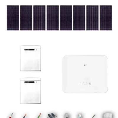 [TRINA630-RANGE-20260924] Kit Solar Autoconsumo GoodWe Trina Solar 630Wp N-Type Bifacial ES G2 5 kW 2 Baterías GoodWe Lynx U G3 10 kWh Monofásico 8 Paneles - CuencaSolar