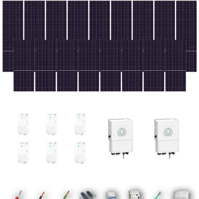[TRINA630-RANGE-20260924] Kit Solar Trifásico Aislada Deye 40kW Trina Solar 630Wp 6xBatería Dyness 16kWh 52 Paneles - CuencaSolar
