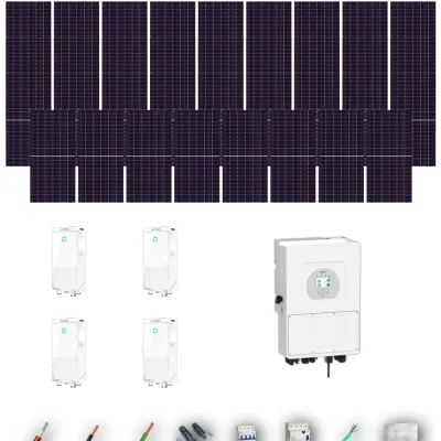 [TRINA630-RANGE-20260924] Kit Solar Trifásico Autoconsumo Deye 20kW Trina Solar 630Wp 4xBatería Dyness 16kWh 35 Paneles - CuencaSolar