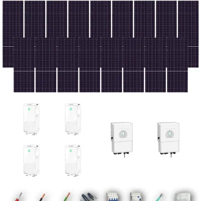 [TRINA630-RANGE-20260924] Kit Solar Trifásico Autoconsumo Deye 30kW Trina Solar 630Wp 4xBatería Dyness 16kWh 43 Paneles - CuencaSolar