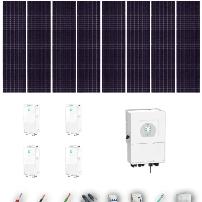 [TRINA630-RANGE-20260924] Kit Solar Trifásico Autoconsumo Deye 20kW Trina Solar 630Wp 4xBatería Dyness 16kWh 32 Paneles - CuencaSolar