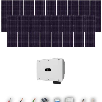 [TRINA630-RANGE-20260924] Kit Solar Trifásico Autoconsumo Huawei 40kW Trina Solar 630Wp 51 Paneles - CuencaSolar
