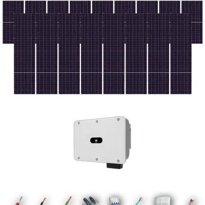 [TRINA630-RANGE-20260924] Kit Solar Trifásico Autoconsumo Huawei 30kW Trina Solar 630Wp 41 Paneles - CuencaSolar