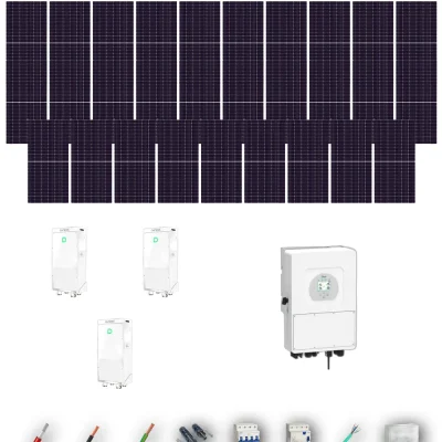 [TRINA630-RANGE-20260924] Kit Solar Trifásico Autoconsumo Deye 15kW Trina Solar 630Wp 3xBatería Dyness 16kWh 29 Paneles - CuencaSolar