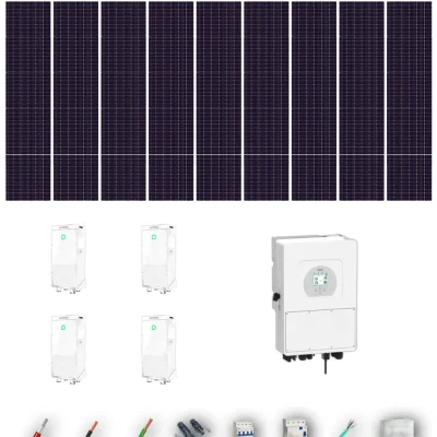 [TRINA630-RANGE-20260924] Kit Solar Trifásico Autoconsumo Deye 20kW Trina Solar 630Wp 4xBatería Dyness 16kWh 36 Paneles - CuencaSolar