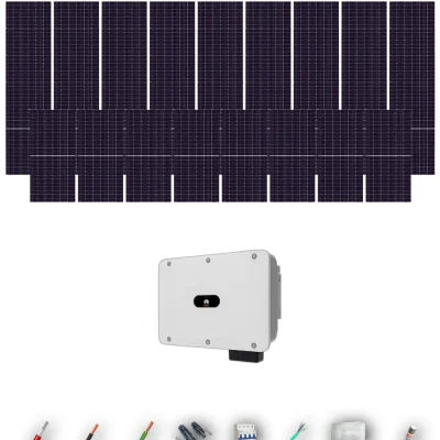 [TRINA630-RANGE-20260924] Kit Solar Trifásico Autoconsumo Huawei 30kW Trina Solar 630Wp 44 Paneles - CuencaSolar