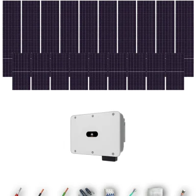 [TRINA630-RANGE-20260924] Kit Solar Trifásico Autoconsumo Huawei 30kW Trina Solar 630Wp 49 Paneles - CuencaSolar