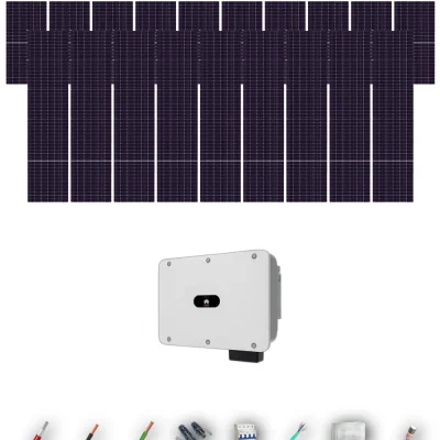 [TRINA630-RANGE-20260924] Kit Solar Trifásico Autoconsumo Huawei 30kW Trina Solar 630Wp 46 Paneles - CuencaSolar