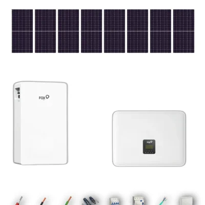 [TRINA630-RANGE-20260924] [Trina Solar 630Wp] Kit Solar Trifasico Autoconsumo FOX 5kW Trina Solar 630Wp 1 Bateria FOX 5,76kWh 8 Paneles - CuencaSolar
