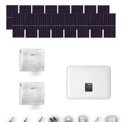 [TRINA630-RANGE-20260924] [Trina Solar 630Wp] Kit Solar Trifasico Autoconsumo FOX-ESS 10kW Trina Solar 630Wp 2 Baterias FOX-ESS 23,0 16 Paneles - CuencaSolar