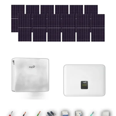[TRINA630-RANGE-20260924] [Trina Solar 630Wp] Kit Solar Trifasico Autoconsumo FOX 6kW Trina Solar 630Wp 1 Bateria FOX 12kWh 12 Paneles - CuencaSolar