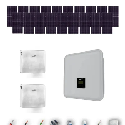 [TRINA630-RANGE-20260924] [Trina Solar 630Wp] Kit Solar Autoconsumo FOX-ESS 10kW Trina Solar 630Wp 2 Baterias FOX-ESS 24kWh 19 Paneles - CuencaSolar