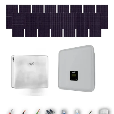 [TRINA630-RANGE-20260924] [Trina Solar 630Wp] Kit Solar Autoconsumo FOX 8kW Trina Solar 630Wp 1 Bateria FOX 11,52kWh 15 Paneles - CuencaSolar