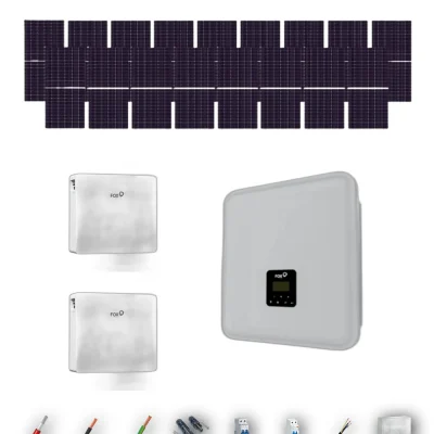 [TRINA630-RANGE-20260924] [Trina Solar 630Wp] Kit Solar Autoconsumo FOX 10kW Trina Solar 630Wp 2 Baterias FOX 24kWh 17 Paneles - CuencaSolar