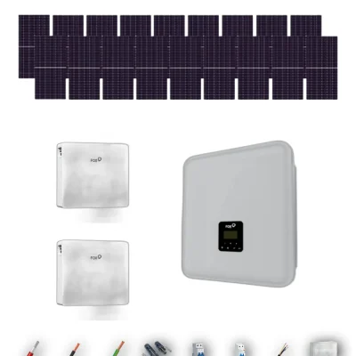 [TRINA630-RANGE-20260924] [Trina Solar 630Wp] Kit Solar Autoconsumo FOX 10kW Trina Solar 630Wp 2 Baterias FOX 24kWh 18 Paneles - CuencaSolar